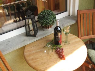 Ferienwohnung -  Ausblick - 
Weingut -  Mosel-Eindrücke